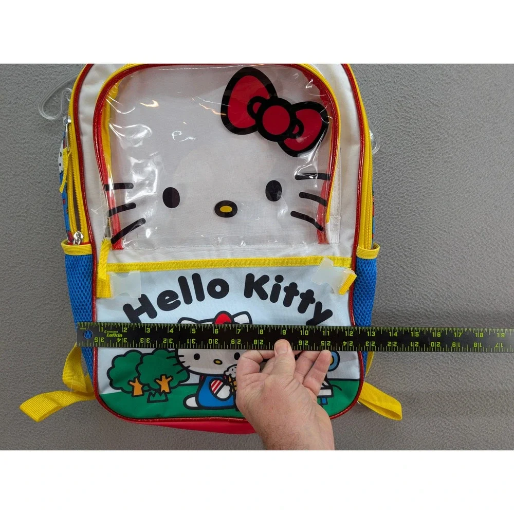 Sanrio Hello Kitty Summer Day Kids Backpack Multicolor Youth School Bag Kidcore